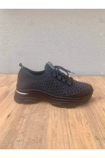 Beety Betty Anatomik Taban Triko Taşlı Günlük Ayakkabı