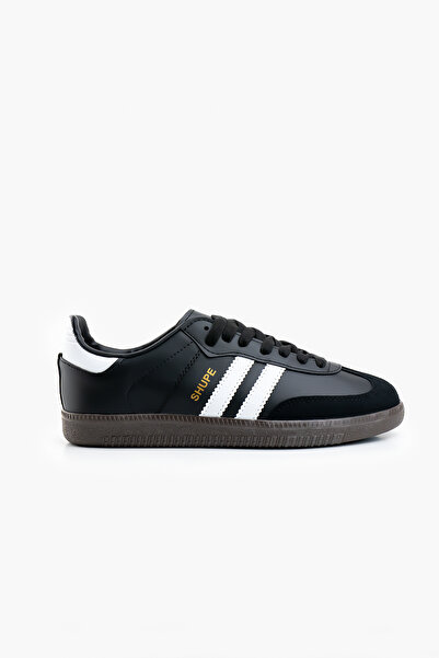 Shupe Kadın Siyah Beyaz Günlük Spor Ayakkabı Sneaker
