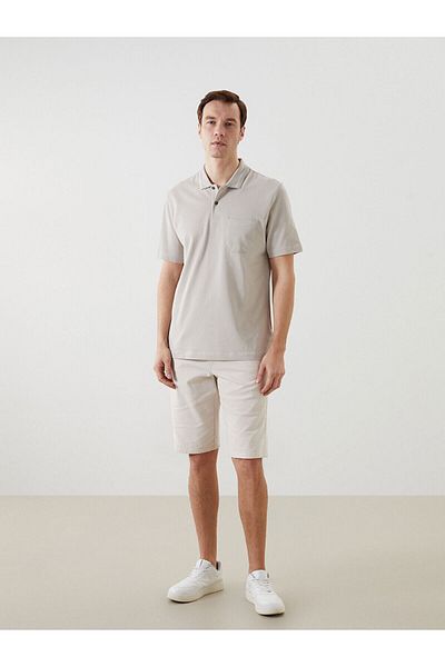 LC Waikiki Ανδρικό μπλουζάκι Polo με κοντό μανίκι Pique