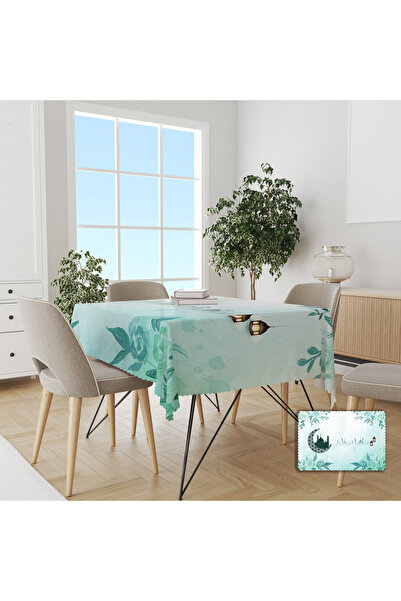 yok yok evim eve dair her şey Τραπεζομάντιλο χωρίς θήκη με θέμα το Ραμαζάνι μ...