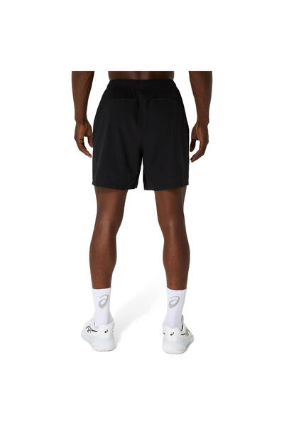 Asics Court 7In Short Erkek Siyah Şort 2041A344-001