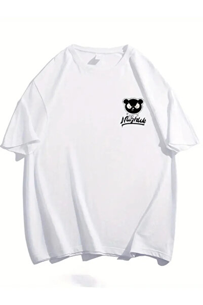 npLStore Unisex dizajn veće veličine Štampano Oversize kroj 100% pamuk T-shirt