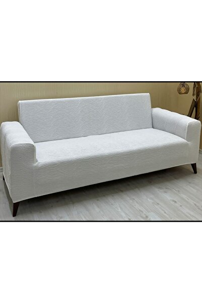 KILIFSAN Pamuklu Su Yolu Jakarlı Kumaş 2 Adet Üçlü-2 Adet Tekli Koltuk Kılıfı Seti Terletme ve Yakma Yapmaz