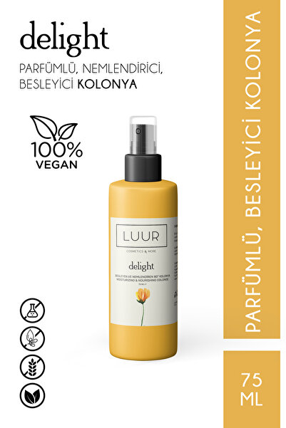 LUUR COSMETICS & MORE Delight 80° Kolonya Nemlendirici Arındırıcı Besleyici V...