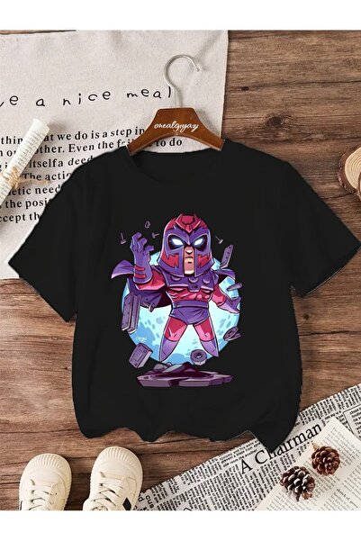 H&GHAMLEGİYİM تي شيرت للأطفال مقاس كبير مطبوع عليه Purple Hero
