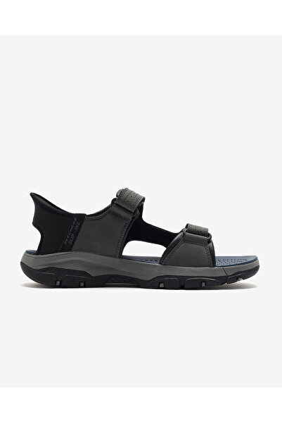 SKECHERS Tresmen - Reece Erkek Gri Sandalet 205289 Char