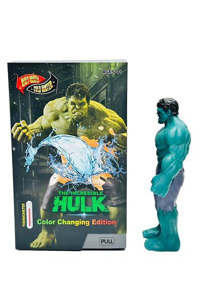 FEN TOYS لعبة مجسمة متغيرة الألوان في الماء 24 سم (أخضر-أصفر)
