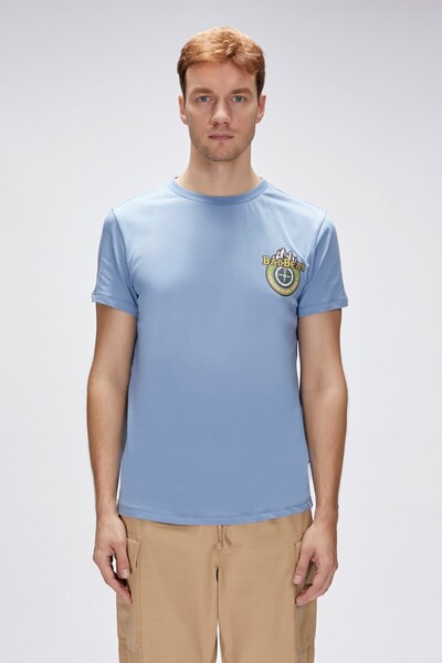 Bad Bear Anderson Element Blue Men's Printed T-Shirt