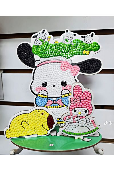 DEK Sanrio Characters Pochacco, My Melody & Pompompurin Decorative Painting Set