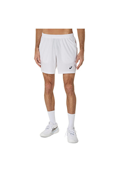 Asics Court 7ın Short Erkek Beyaz Şort 2041a344-100