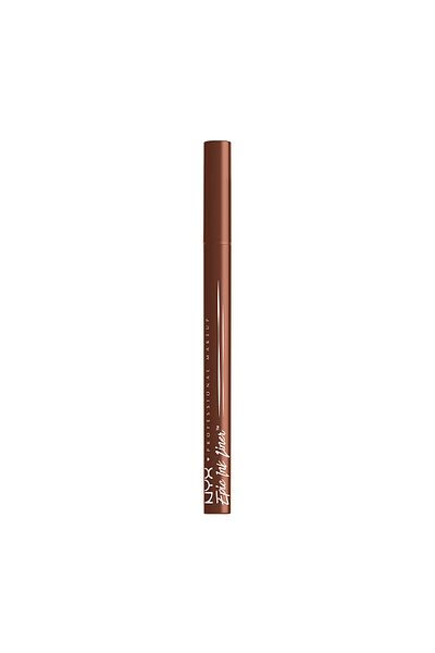 NYX Professional Makeup Epic Ink Liner, Waterproof Liquid Eyeliner - Graham Cracker , Vegan Formula