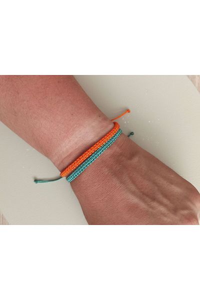 TREND Unisex 2-Piece Braided Macrame String Bracelet, Gift Bracelet, Friend Bracelets