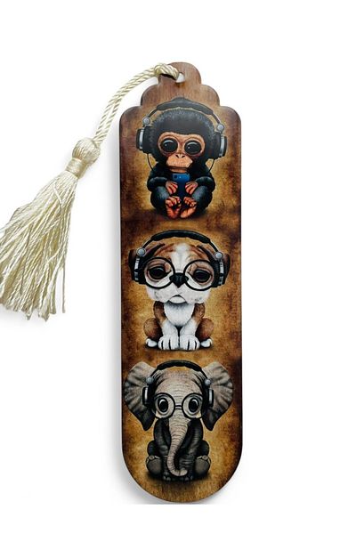 GALATA GIFT Book Marker, Bookmark, Tasseled Gift Bookmark