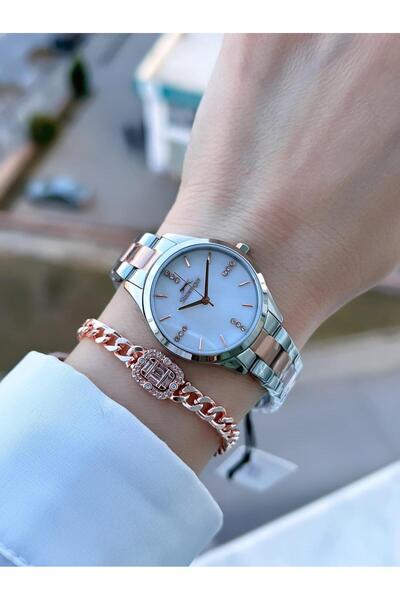 Slazenger Steel Cord 2 Years Warranty 5 Atm Bracelet Gift Women Wrist Watch Bsl.9.2464.3.03