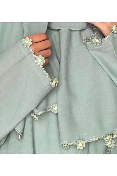 Nimet Abla Butik Hand Embroidered Prayer Dress