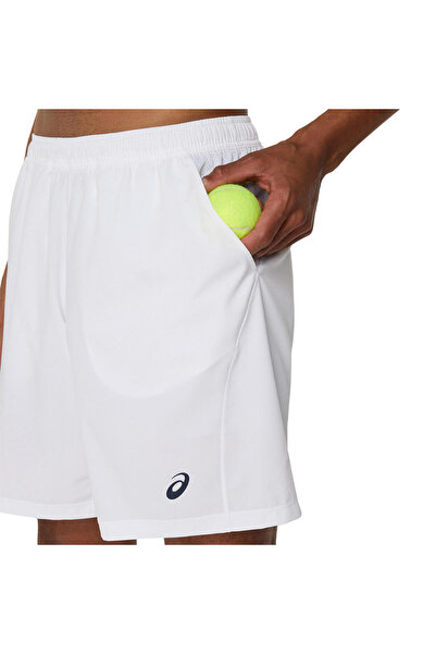 Asics Court 9ın Short Erkek Beyaz Şort 2041a343-100