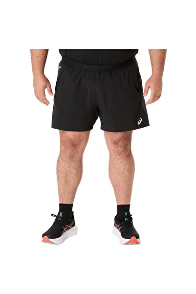 Asics ROAD 5IN SHORT Erkek Siyah Gri Şort 2011D247-001