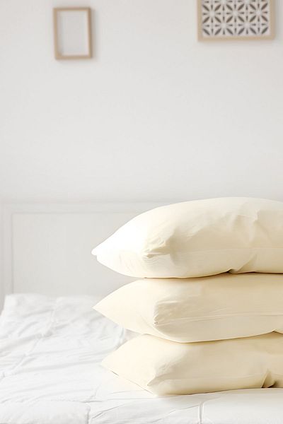 Salvia Dione Softpremium Cotton Pillowcase 2Pcs 50X70 Natural Fabric Texture Comfortable Sleep