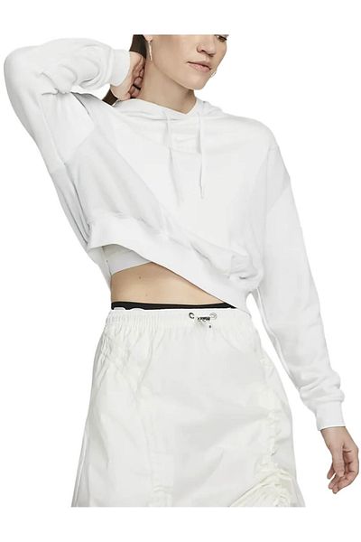 Nike Hanorac NIKE Air Oversized Cropped Fleece - DV8048-121
