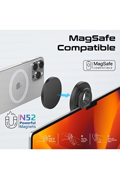 Promate Extendable Phone Mount with Foldable Stand