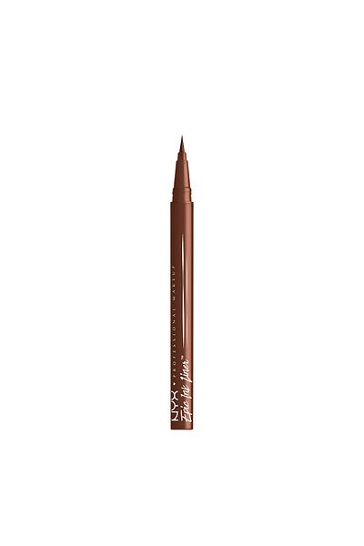 NYX Professional Makeup Epic Ink Liner, Waterproof Liquid Eyeliner - Graham Cracker , Vegan Formula