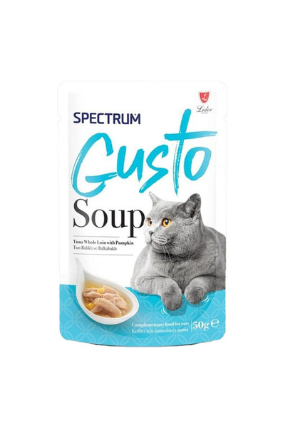 Spectrum Gusto Ton Balıklı ve Balkabaklı Kedi Çorbası 50gr