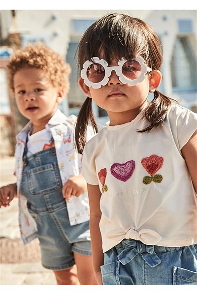 MAYORAL Baby Girl Bone T-Shirt 1046