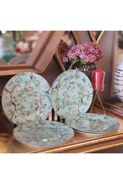 Le Atölye 22cm Porcelain Cake Plate - Garden Series