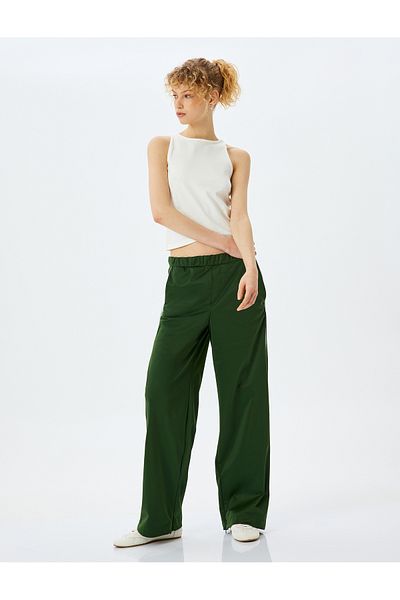 Koton Slim Fit Crew Neck Basic Sleeveless Women's Undershirt