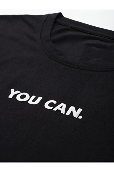 Deridün Yıldız Shoes تي شيرت مطبوع كبير الحجم - أسود