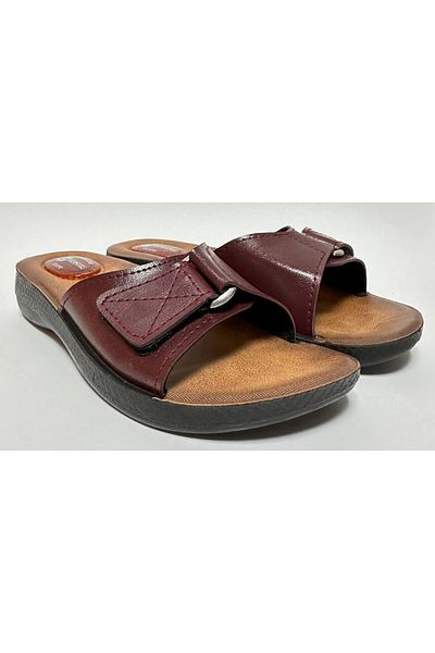 GEZER Women's Home and Street Slippers with Special Gel Pad, Anatomic Sole, Adjustable Velcro for Heel Spurs