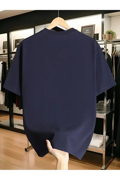Keywest Μπλουζάκι Unisex Plus Size Printed Oversize 100% βαμβάκι