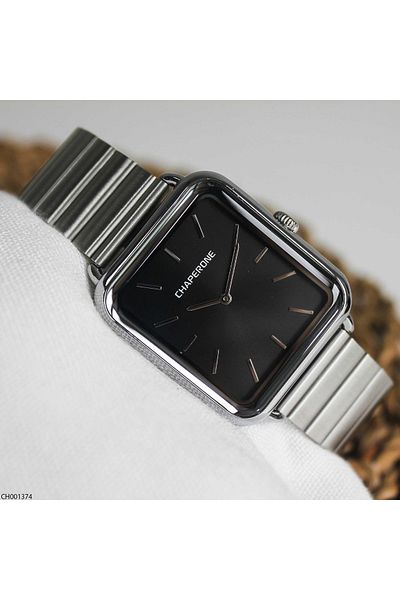 Chaperone Ch 001374   Men's Wrist Watch with Steel Cord