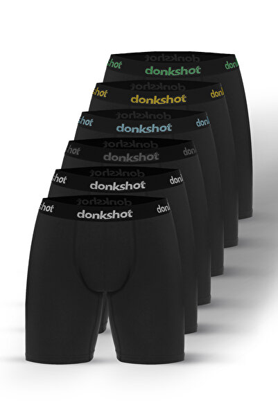 Donkshot 6'lı Uzun Likralı Erkek Sporcu Boxer 1084