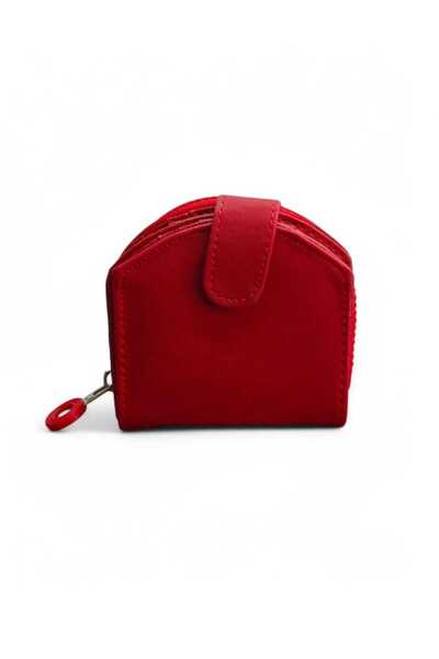 Lexa Овальний дизайн Клінкір Червоний жіночий гаманець