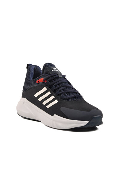 WALKWAY Navy Blue-White Men's Sports Shoes