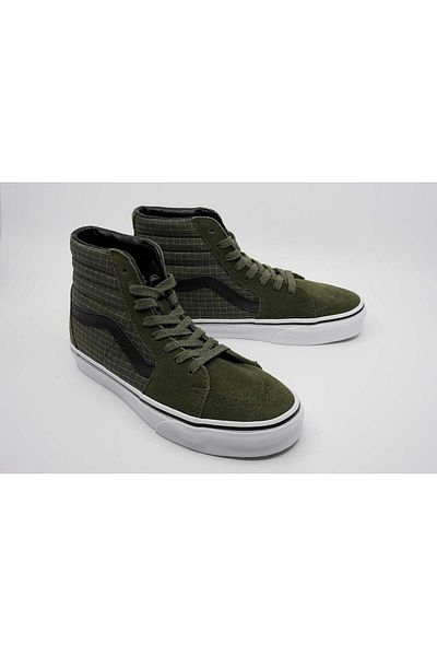 Vans Ua Sk8-Hi Green/White Unisex Vn0007Ns0Fi1