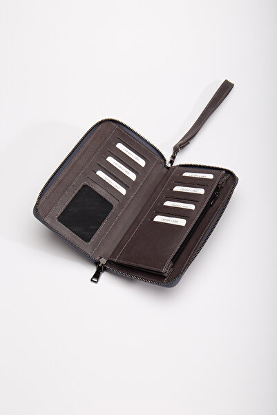 Niki Leather Modric Шкіряна сумка-портфель на блискавці з замком