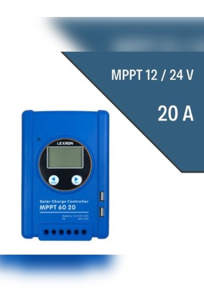 Lexron 20A MPPT Şarj Kontrol Cihazı