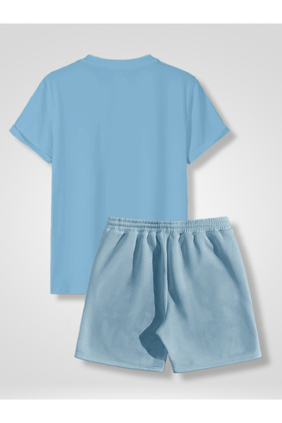 WEARTEX 2-Piece Shorts + Oversize T-Shirt Set