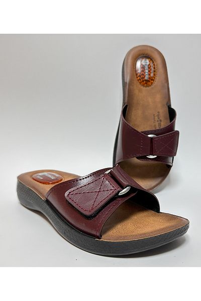 GEZER Women's Home and Street Slippers with Special Gel Pad, Anatomic Sole, Adjustable Velcro for Heel Spurs