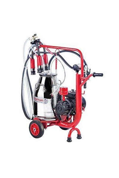 Kurtsan Km04081 Tek Sağım Tek Güğüm Süt Sağma Makinası 30 Lt (YAĞLI)