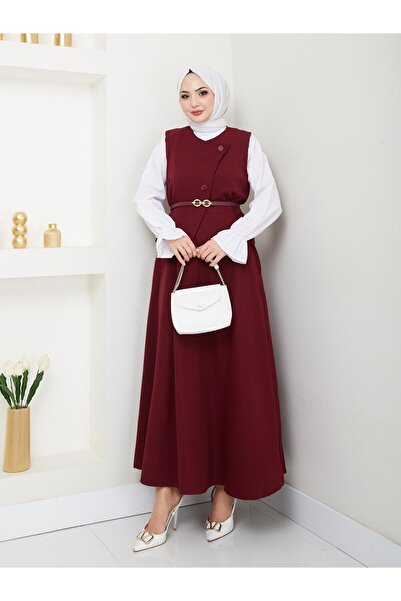 Moda Krash KÖZÖTTŰMÉRŐ ÖVVEL. SZOKNYA SZETT