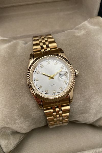 Leerybee Vintage Stone Stylish Women's Wristwatch Nk-05