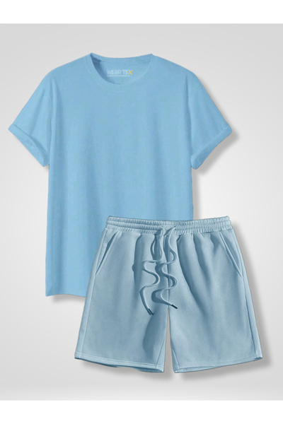 WEARTEX 2-Piece Shorts + Oversize T-Shirt Set