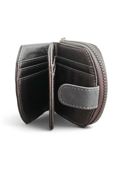 LEXA Овальний дизайн Клінкір Сірий жіночий гаманець