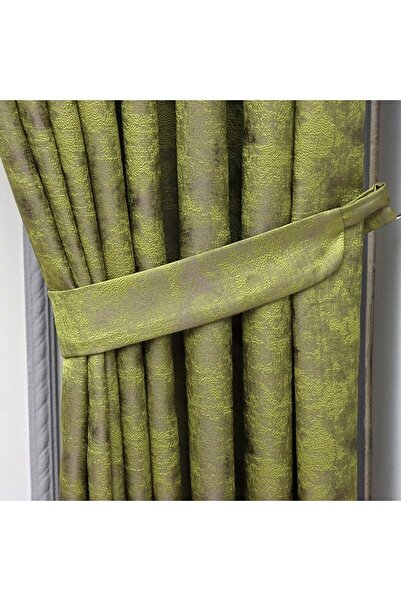 SAYDEMİR HOME Perdele de fundal cu panou verde Elite 1/3 plisată cu o singură...