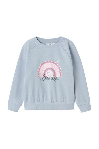 name ıt Subdued Blue Sweatshirt für Damen und Mädchen