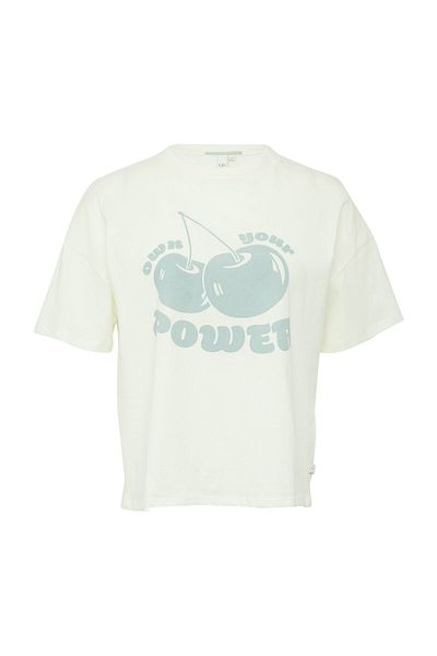 QS by s.Oliver T-Shirt mit Knöpfen