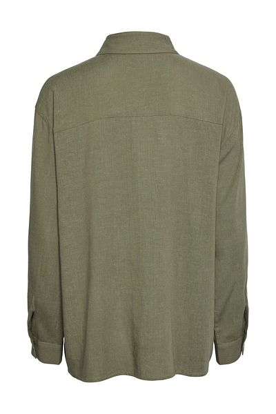 PIECES Deep Lichen Green Shirt for Women and Girls